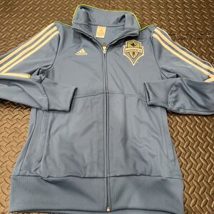 Adidas Seattle Sounders FC Track Jacket Full Zip Soccer MLS Kids Large Women’s